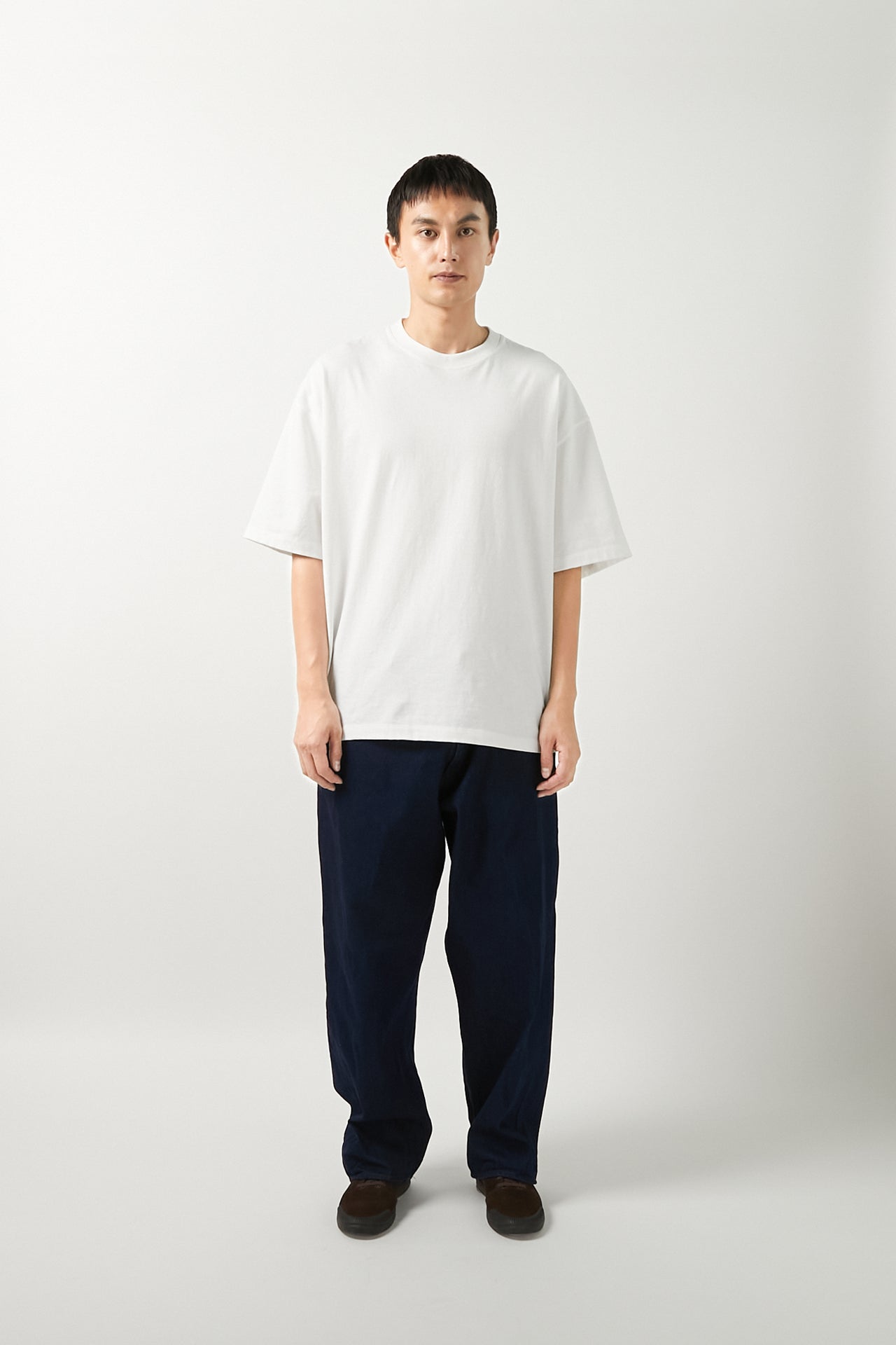 BHARAT DENIM SKATE PANTS BLACK