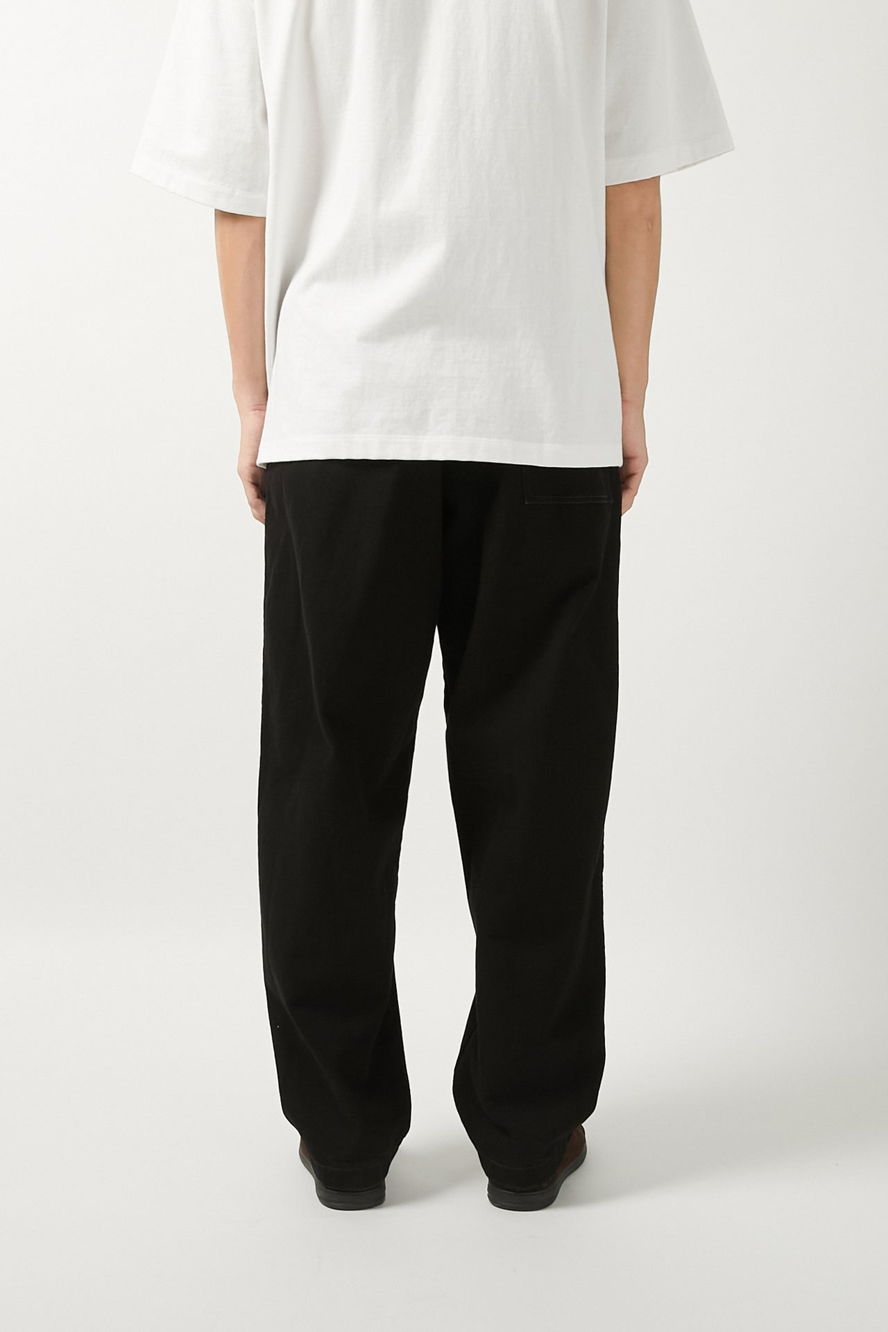 BHARAT DENIM SKATE PANTS BLACK