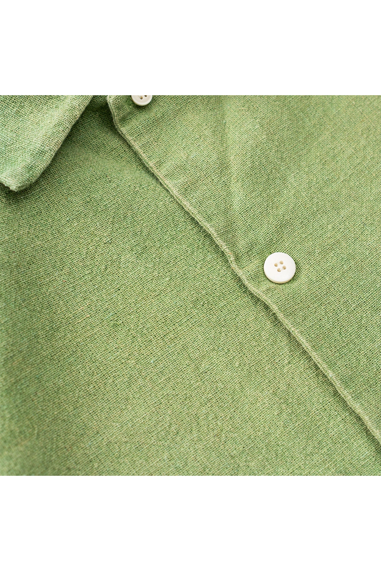 HANDSPUN HEMP OPEN COLLAR SHIRTS