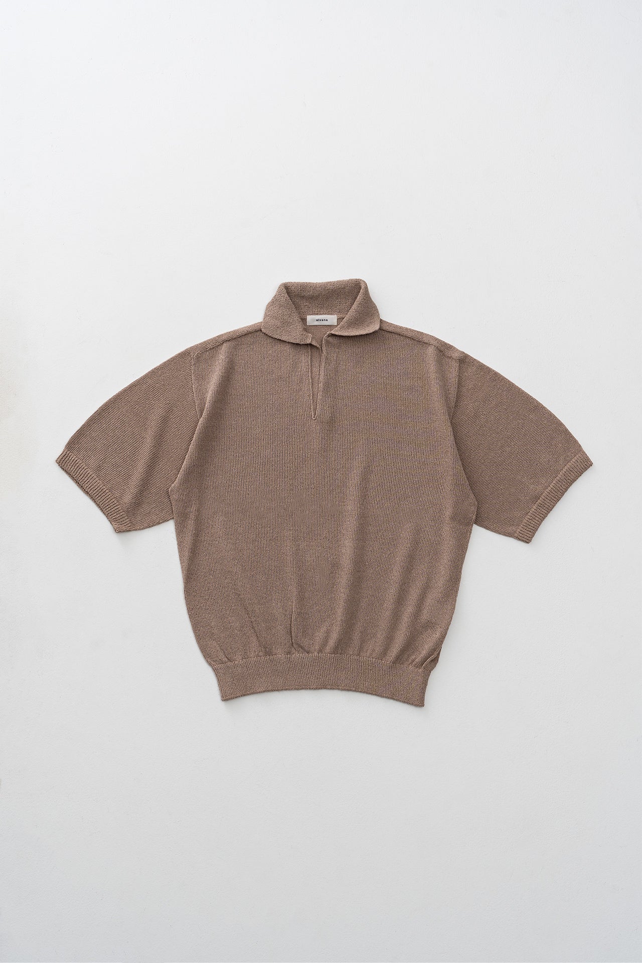 25ss 伊勢丹別注 イレーヴ スキッパーWASHIコットンニット CROCHETED SWEATER 25SS／11392